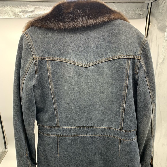 Marvin Richards Denim Jacket with faux lining - Picture 4 of 4